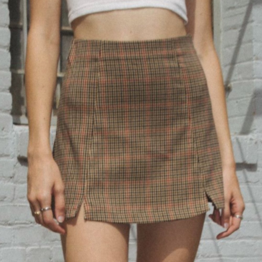 Plaid skirt
